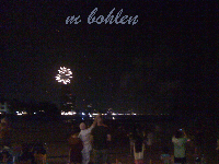 Silvester Feuerwerk in  Huahin 2013