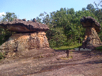 Ehemalige Behausung von den Mönchen im Stones Garden UdonThani