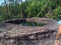 Der Brunnen im Phu phra bat historical_park